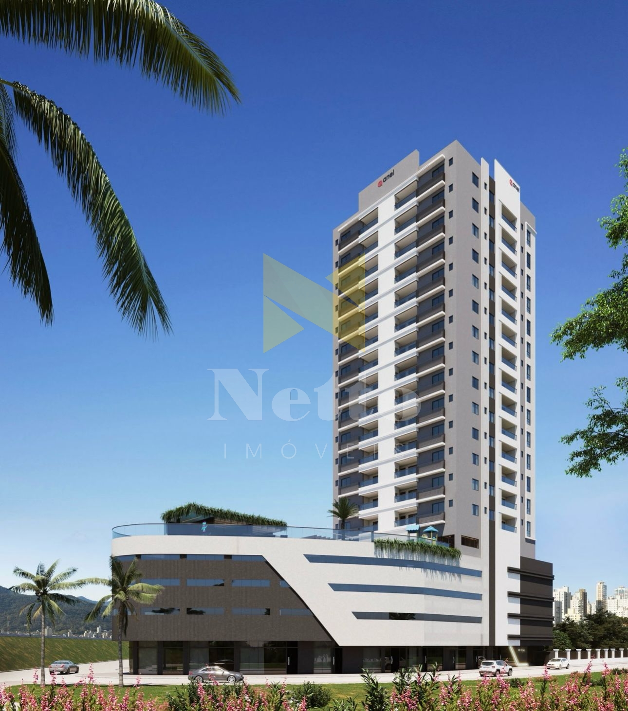 Sala comercial térrea - Frente Marginal